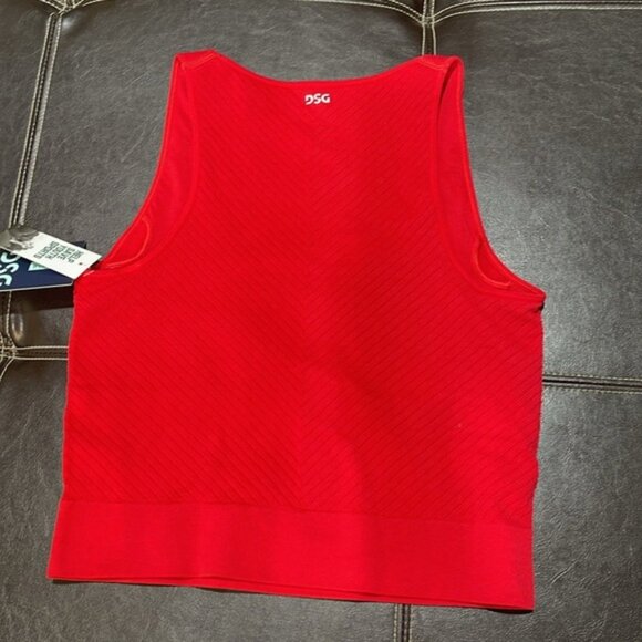 DSG Women's Momentum Seamless Cropped Tank Top - Picture 6 of 8